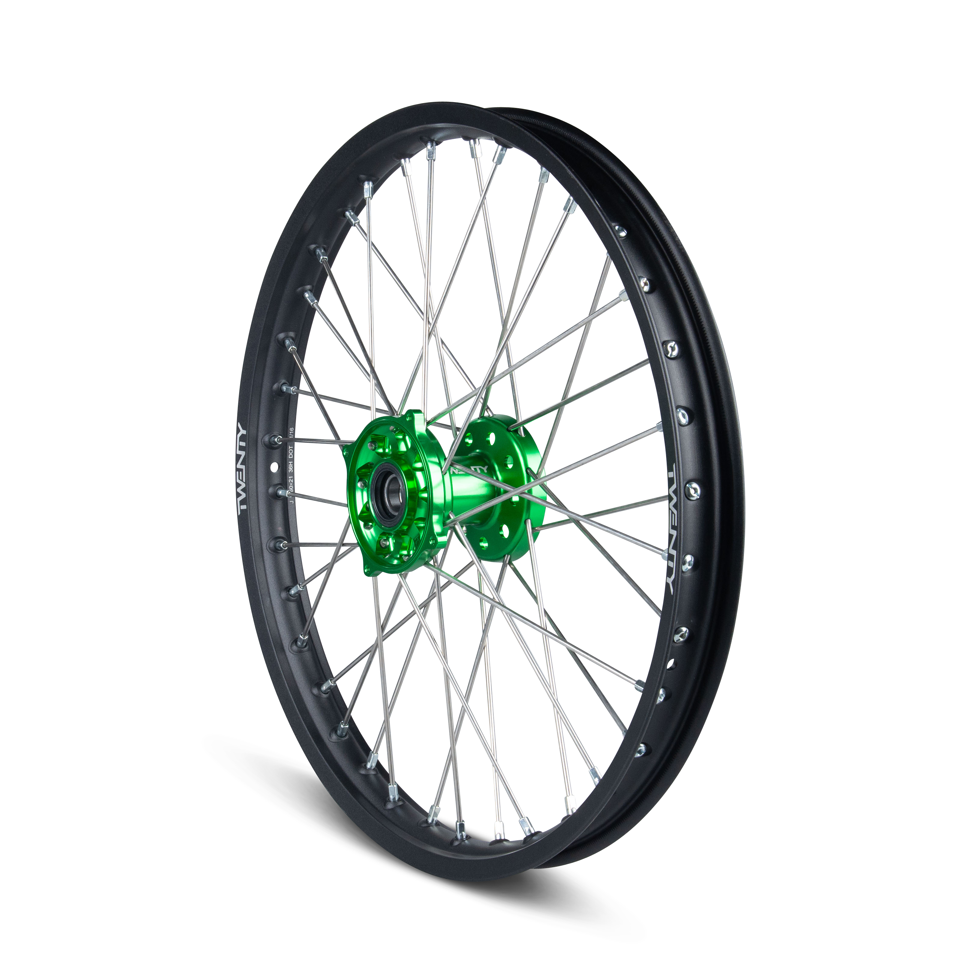 Roată Față Twenty MX 21" Negru-Verde