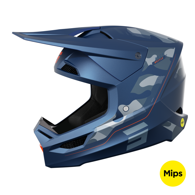 Crosshelm Shot Race Mips® Battle Neon