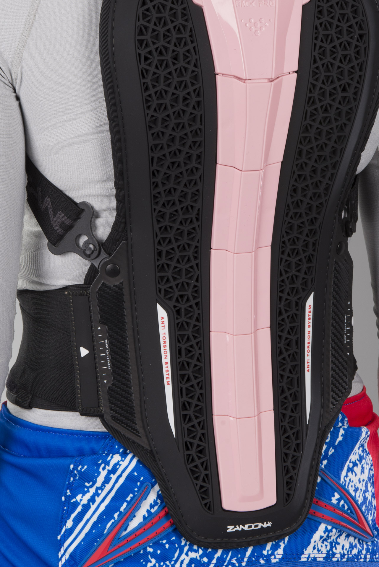 Zandonà Hybrid Pro x7 Back Protector Pink