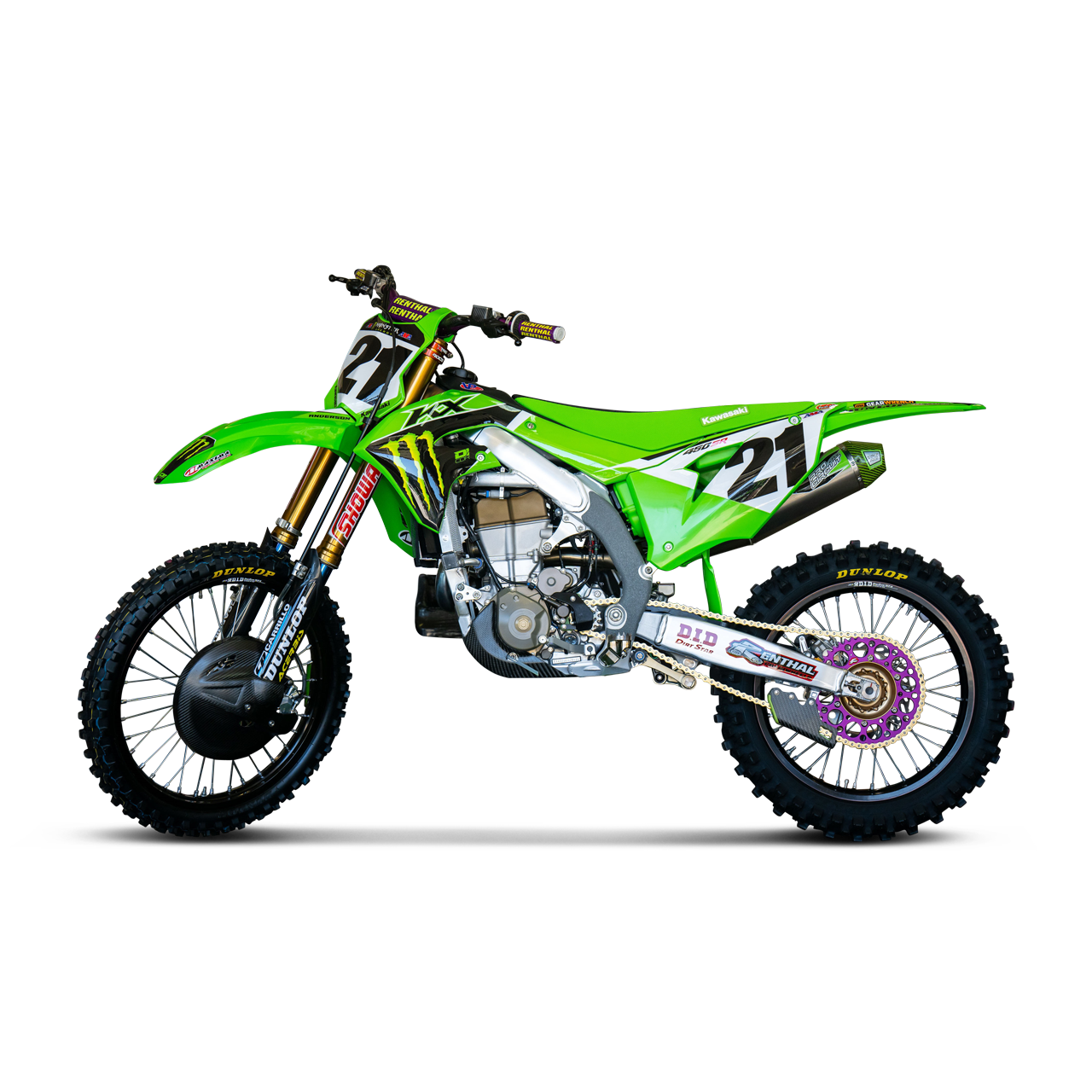 Renthal Ultralight Rear Sprocket Purple | 24mx