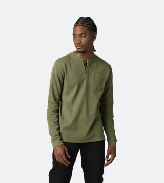 T-shirt met lange mouwen FOX Grunt Work Thermal Henley