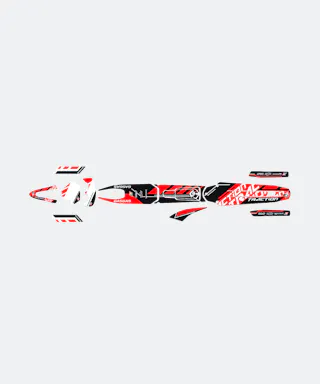 Stickerset Blackbird Traction Zwart-Rood