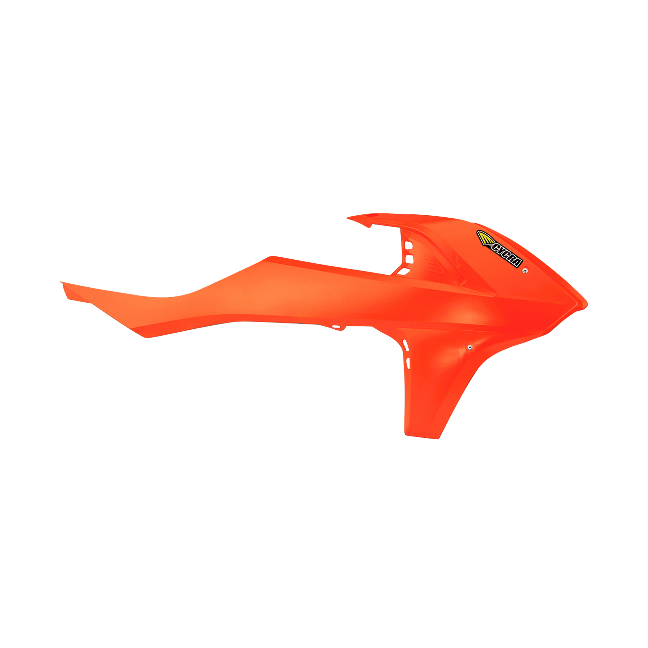 Tapa de Radiador Cycra Powerflow Naranja