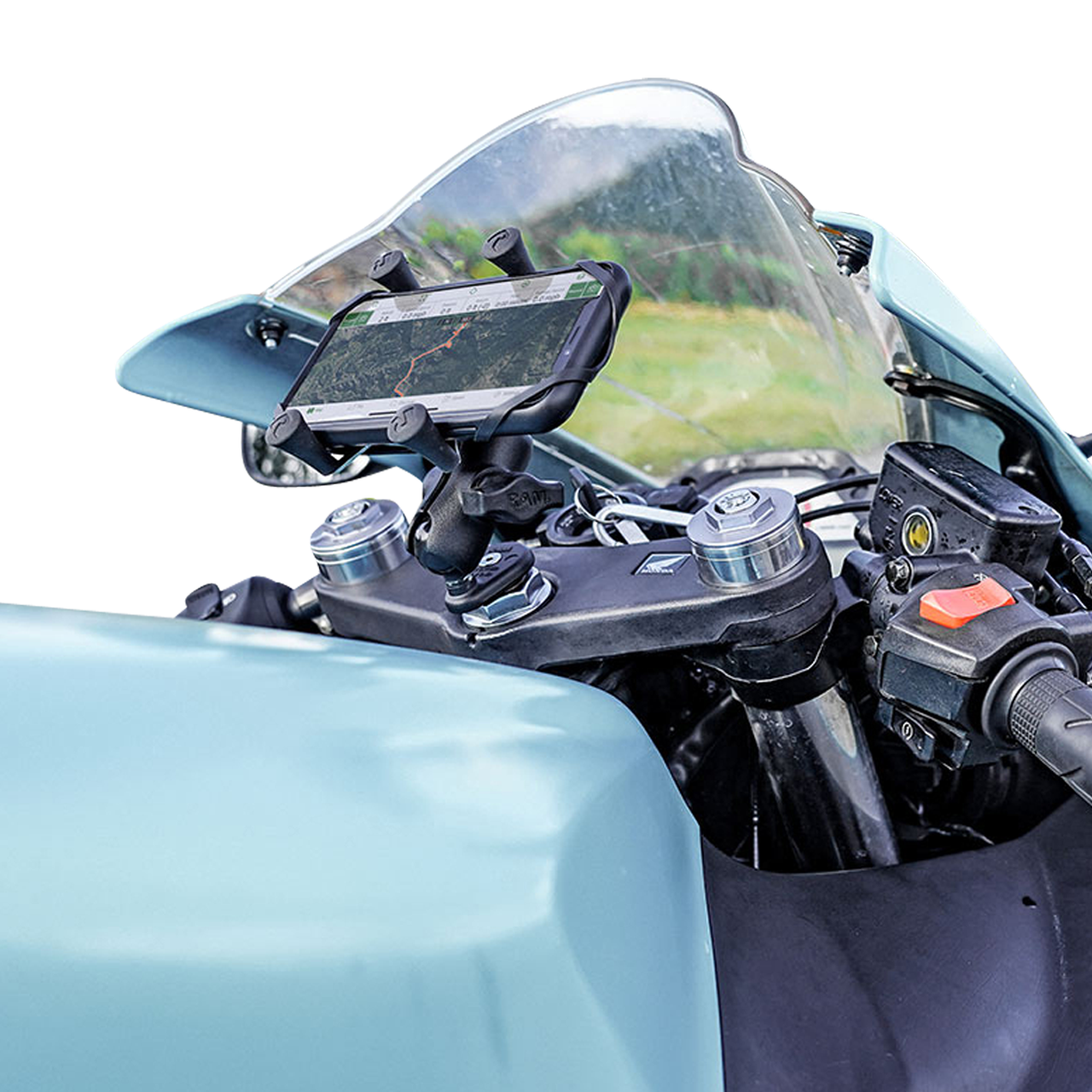 RAM® Mounts X-Grip® Front Fork Phone Mount Kit