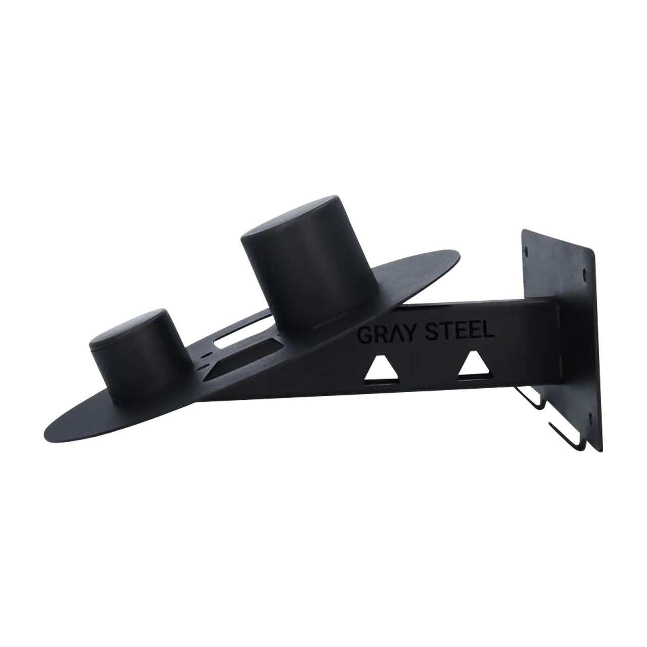 Gray Steel X5 Helmet Display Hanger