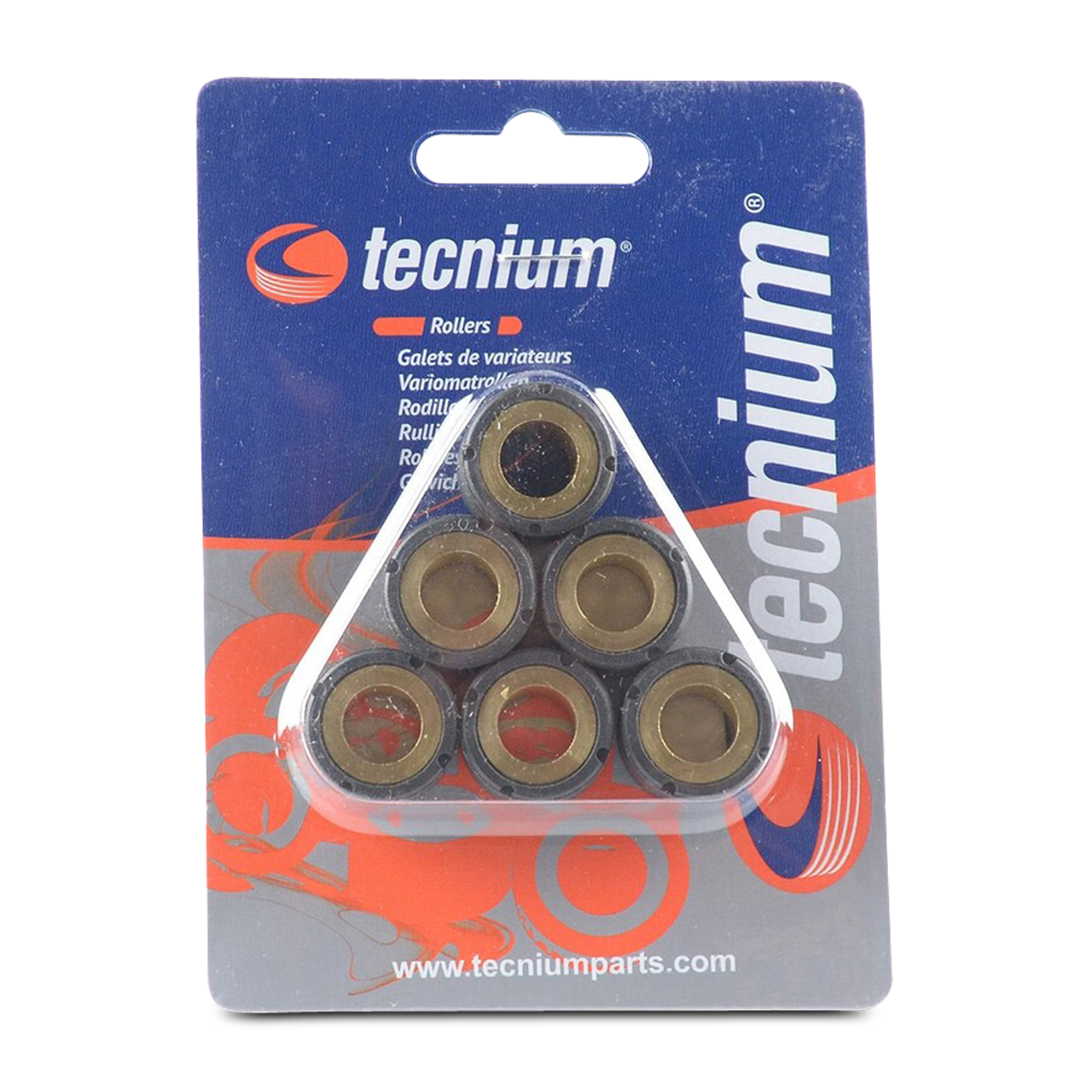Tecnium Scooter Variator Rollers 8pcs