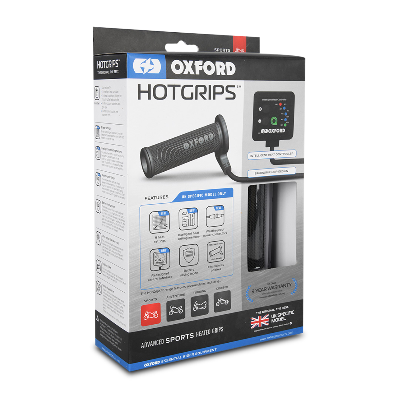 Handvatten Oxford Hotgrips Advanced Sport