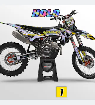 Stickerset 24MX Holo Cyber Gepersonaliseerd
