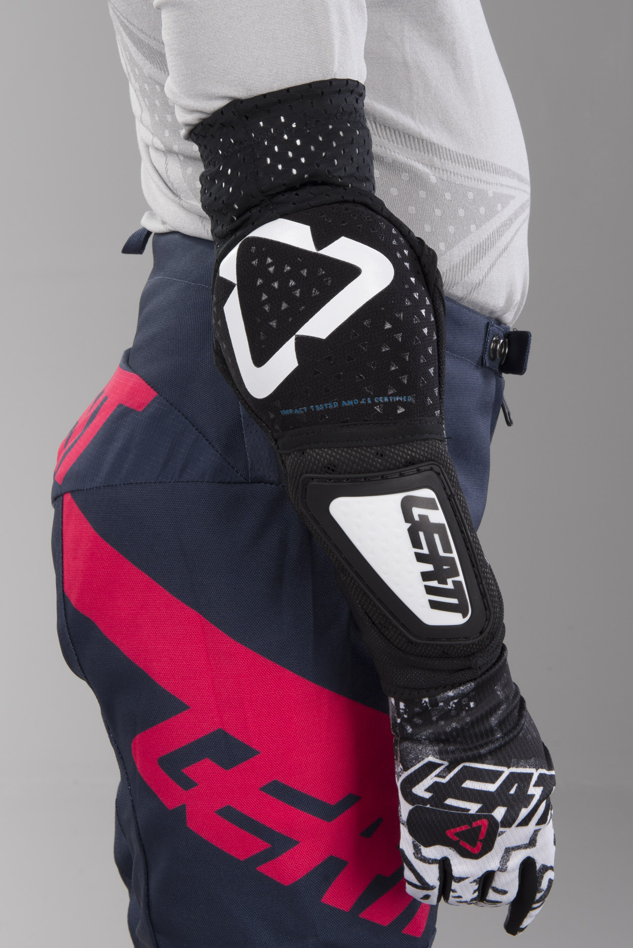 Elleboogbeschermer Leatt 3DF Hybrid 5.0 Contour Junior