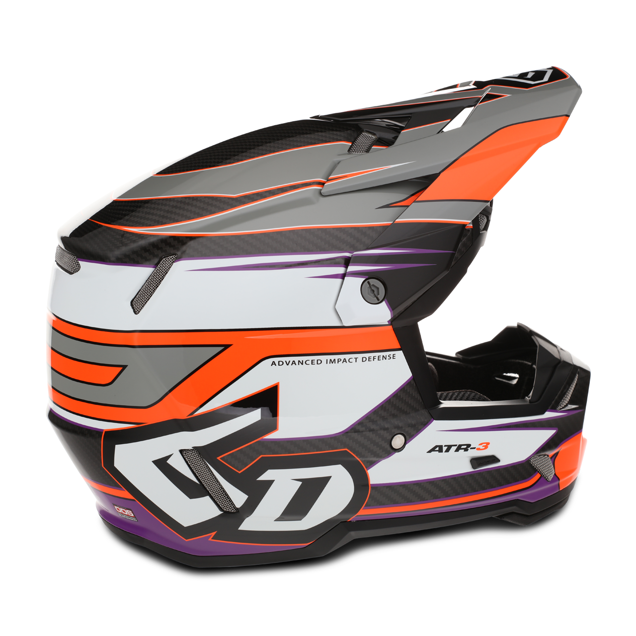 Čelada MX 6D ATR-3 Hyper