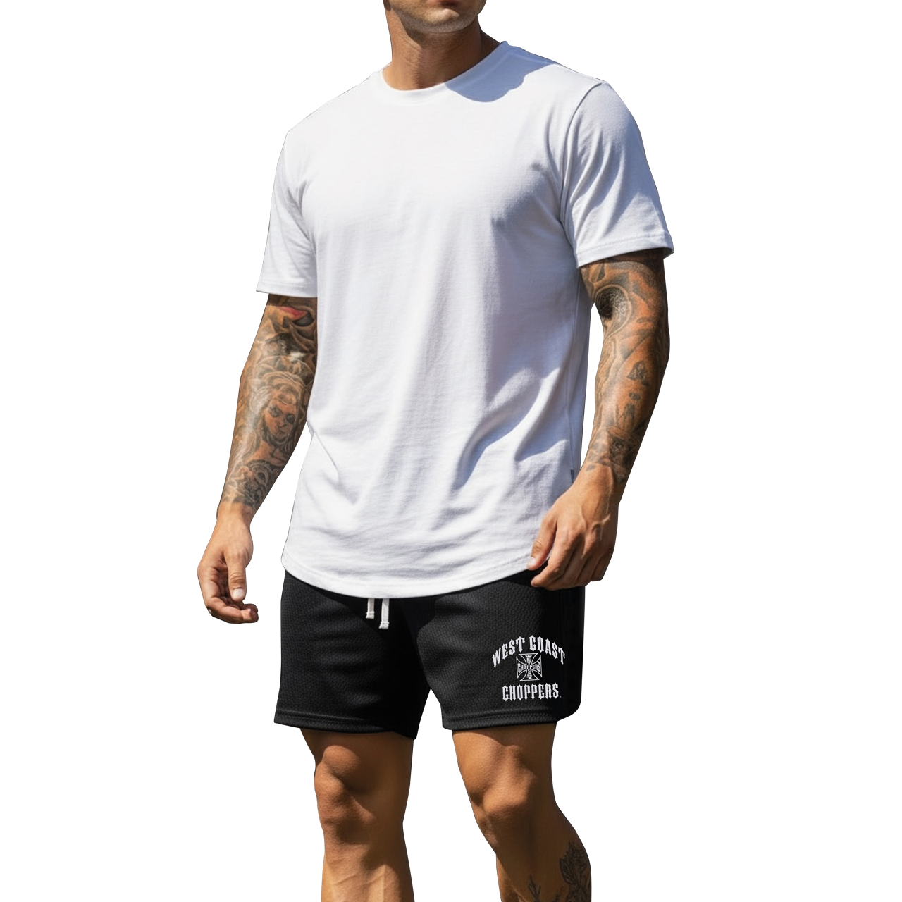 West Coast Choppers Iron Mesh Shorts