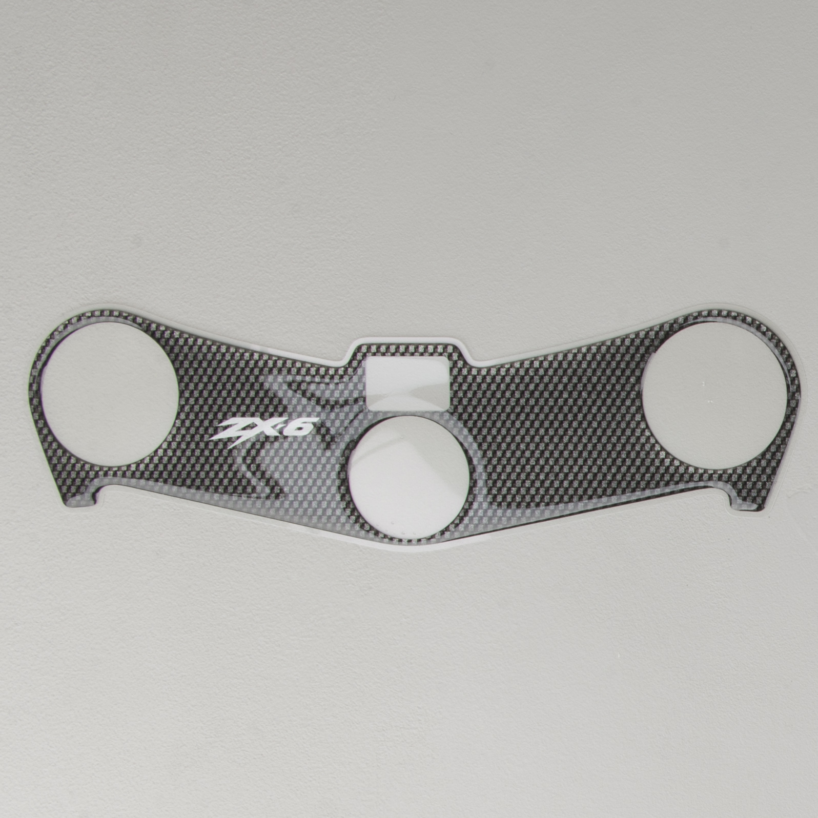 OneDesign Triple Clamp Decal Carbon