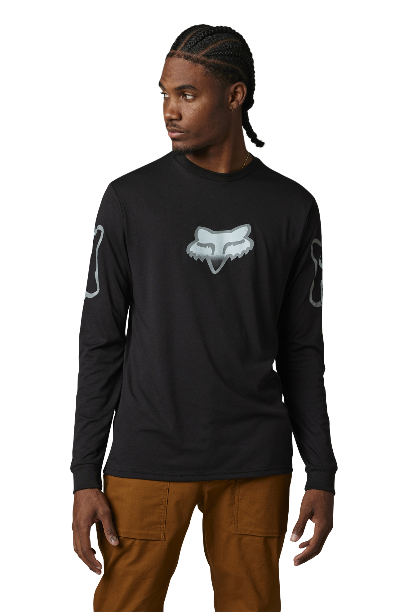 Camiseta Manga Larga FOX Vizen Tech