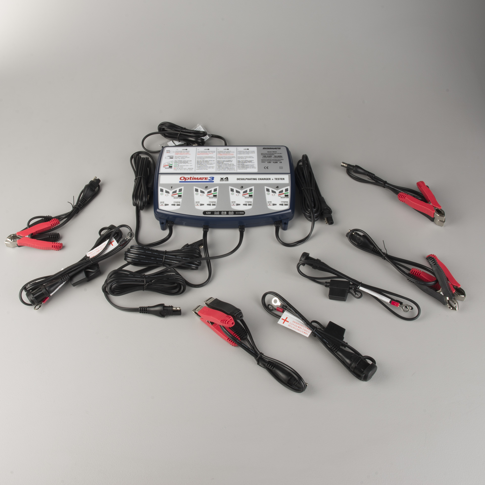 TecMate Optimate 3 Battery Charger
