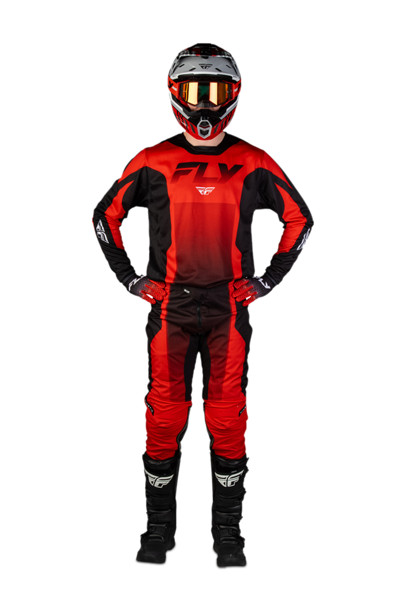 MX Kelnės FLY Racing Kinetic Fade