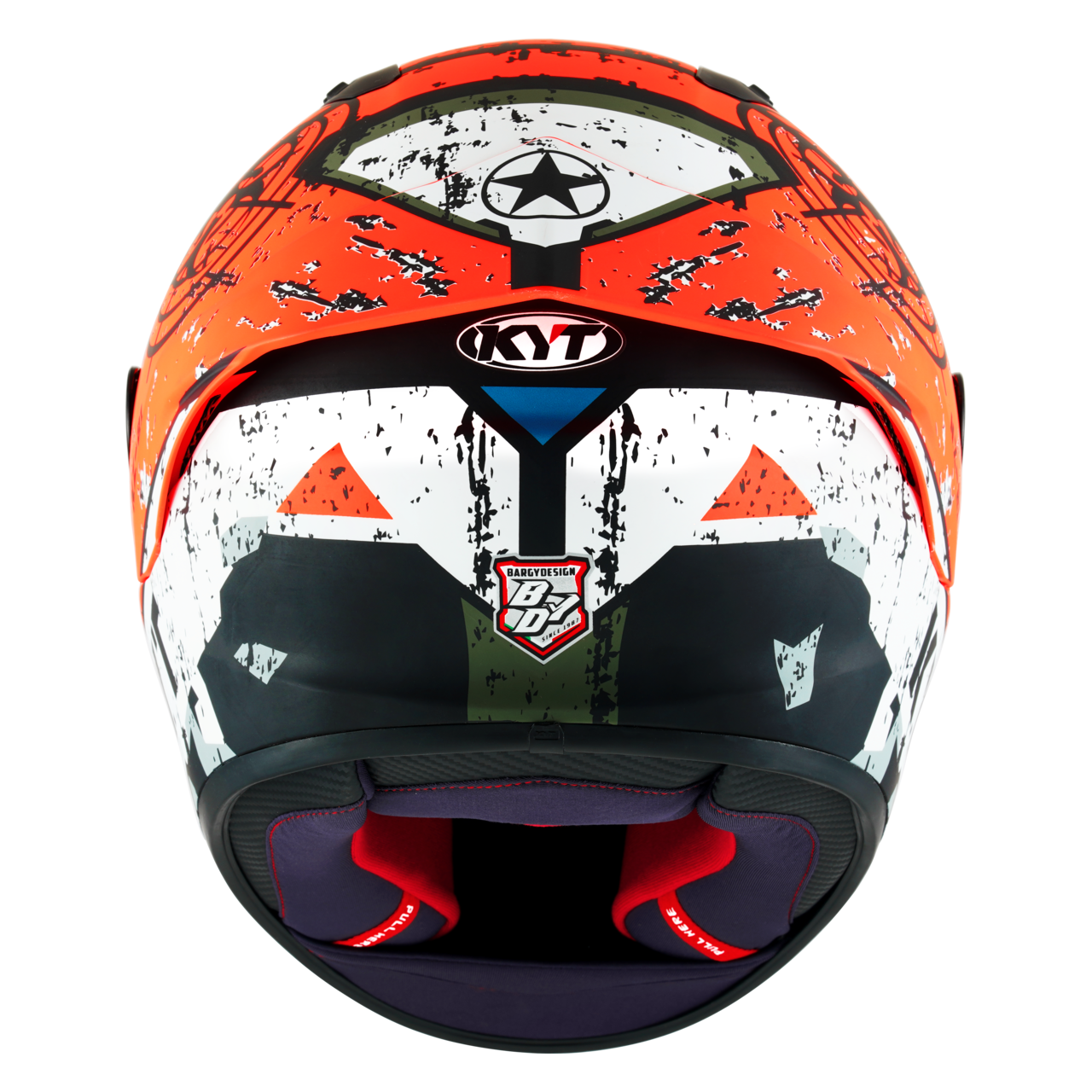 Casco Integral KYT NZ Race Blazing