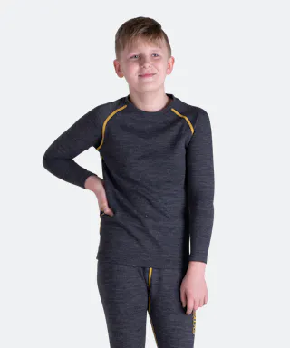 Basislaag Trui Kinderen Raven Merino