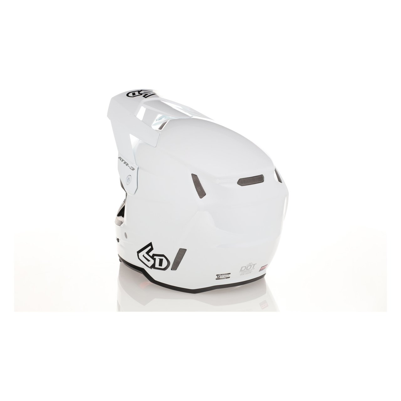 Čelada MX 6D ATR-3Y Mladi Solid FIM