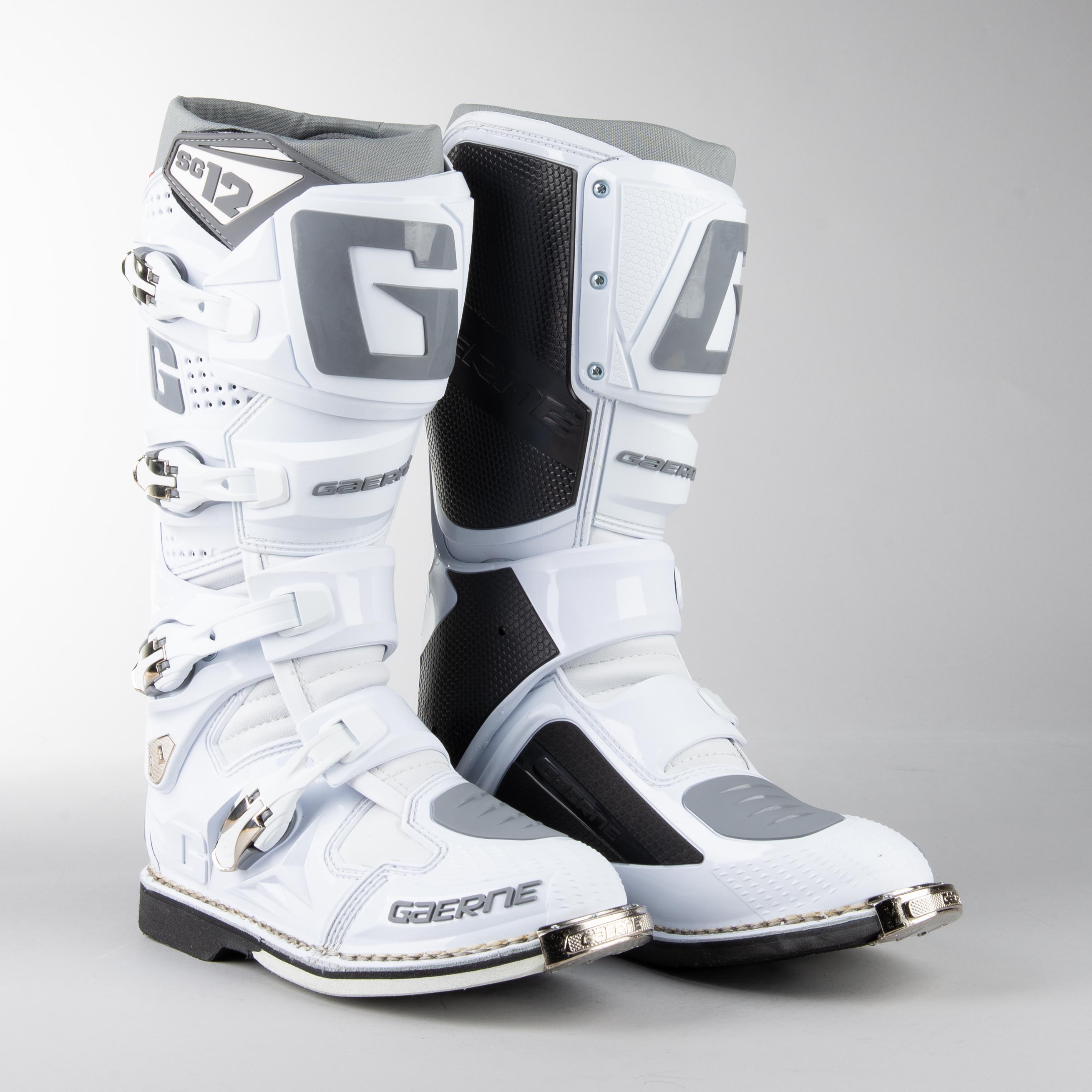 Gaerne SG 12 Crosstövlar Vit Nu 10% rabatt 24mx.se Gaerne Crosstövel SG 12 Vit