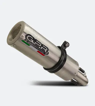 Slip-On G.P.R. M3 Inox Brushed Edelstahl