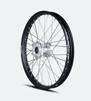 Twenty MX Front Wheel Black-Silver 21"