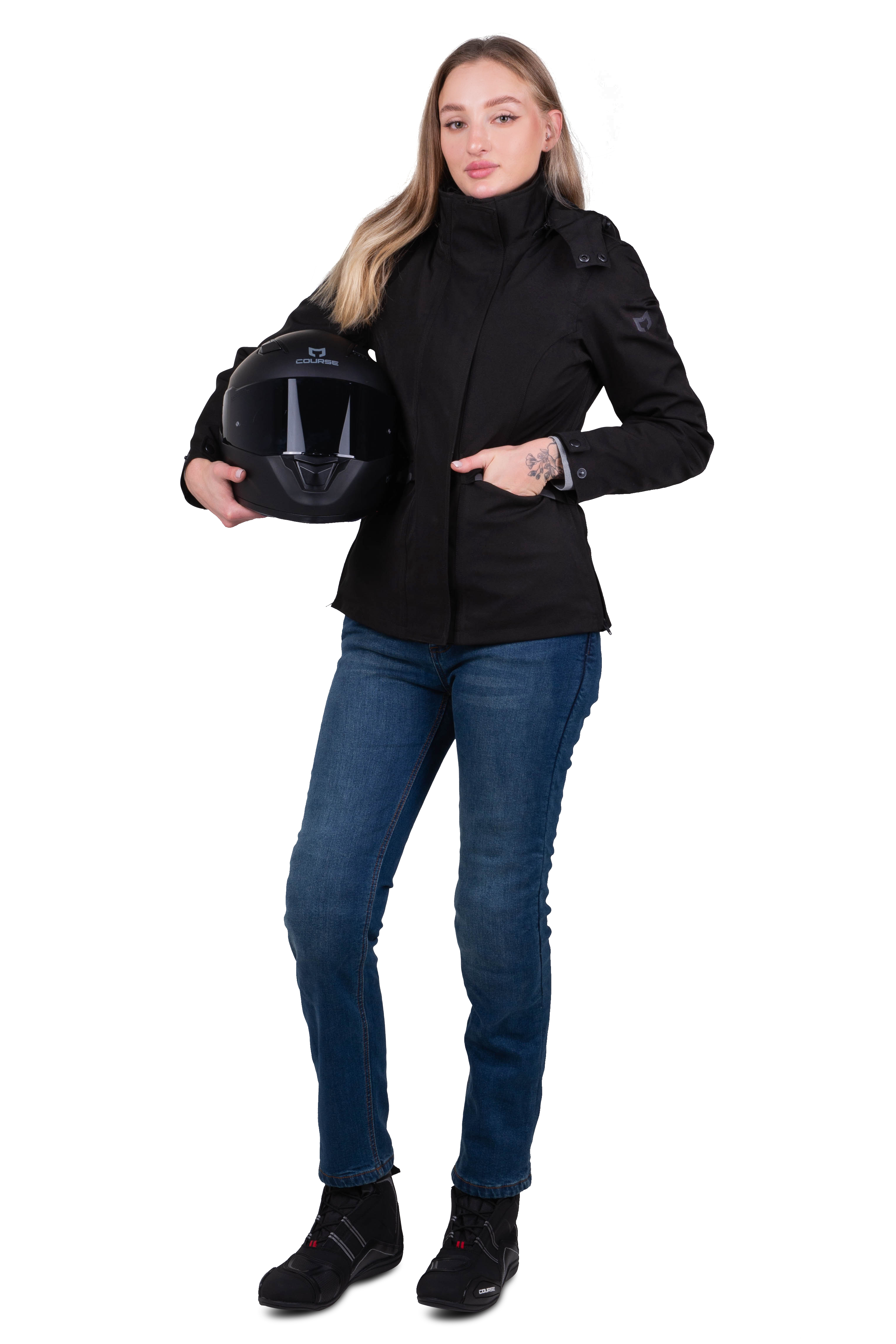 Course City Women's Motorcycle Jacket
