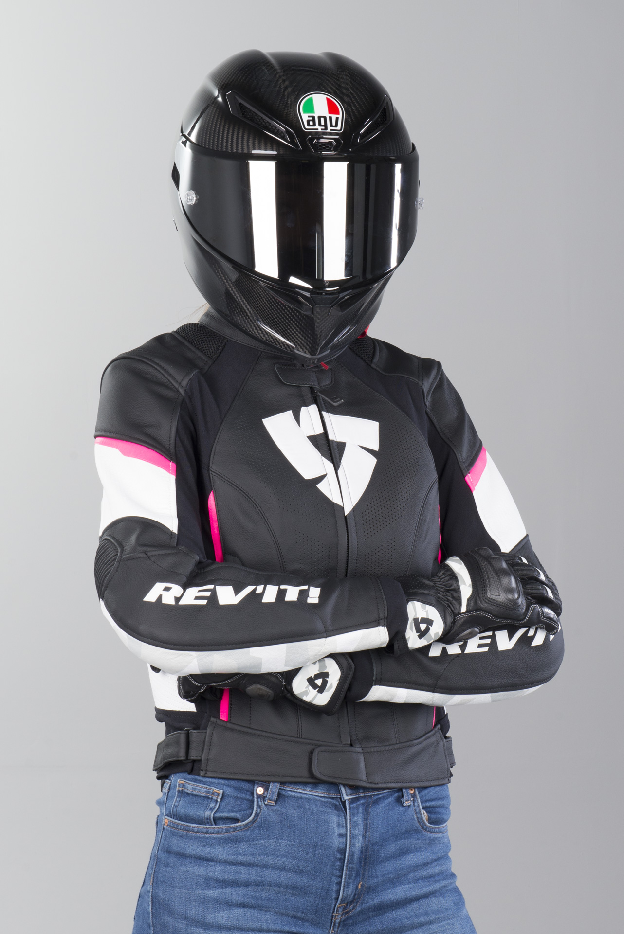 Jacka Dam Alpinestars Stella GP Plus R V2 Leather Svart Nu Jacka Dam Alpinestars Stella GP Plus R V2 Leather Svart Nu