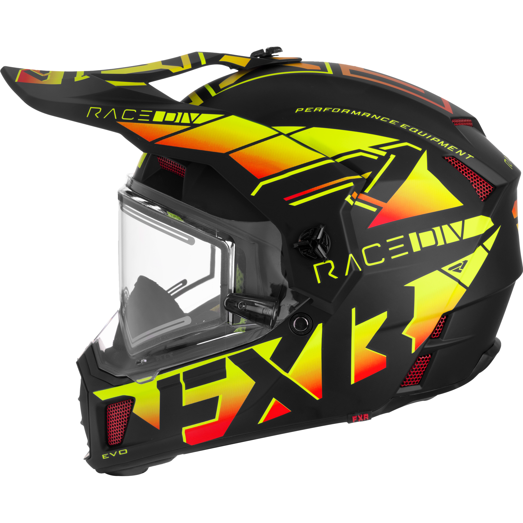 FXR Clutch X Evo E Shield MX Helmet