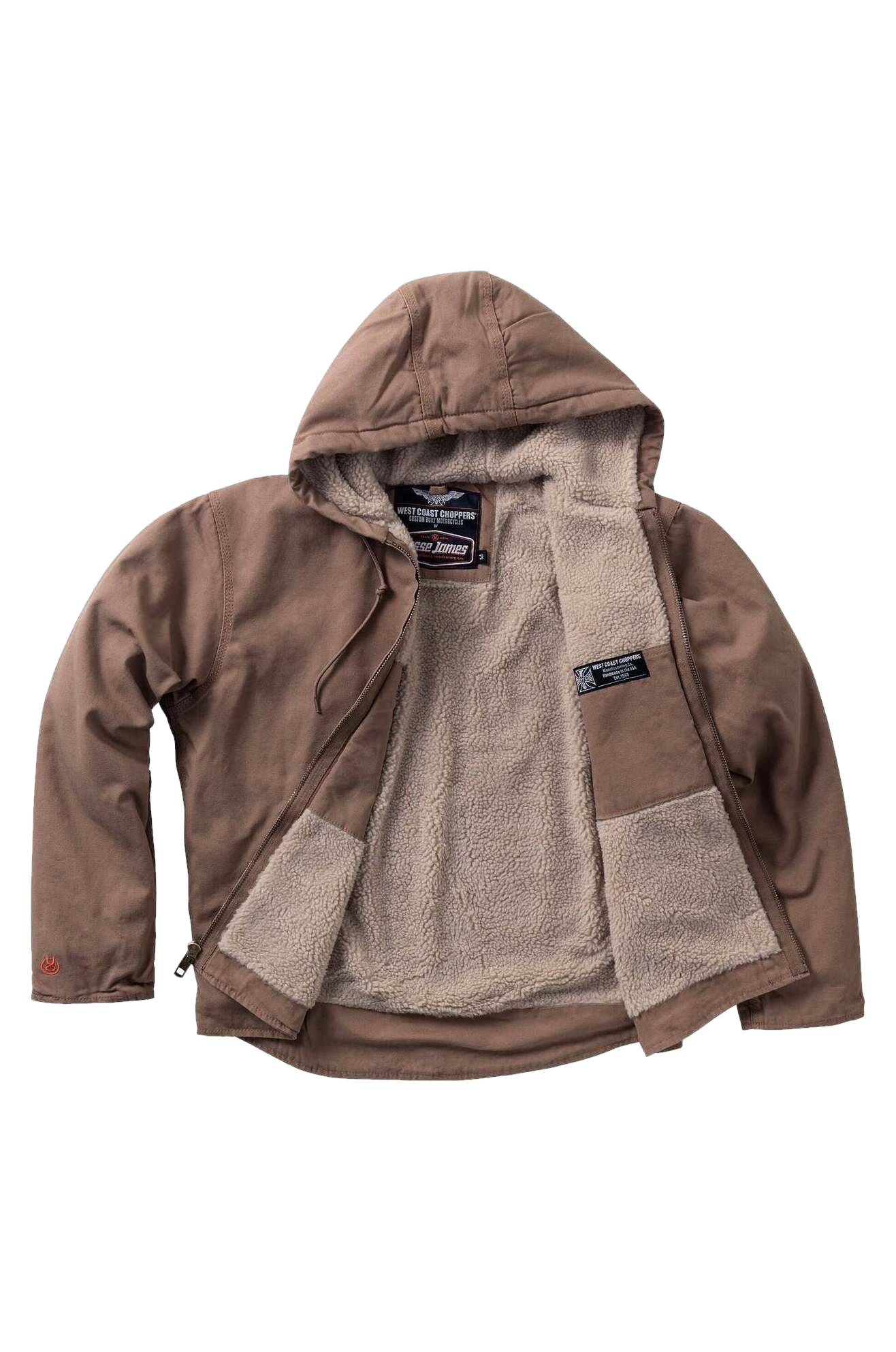 West Coast Choppers Sherpa Lined Heavy Duty Work Jas
