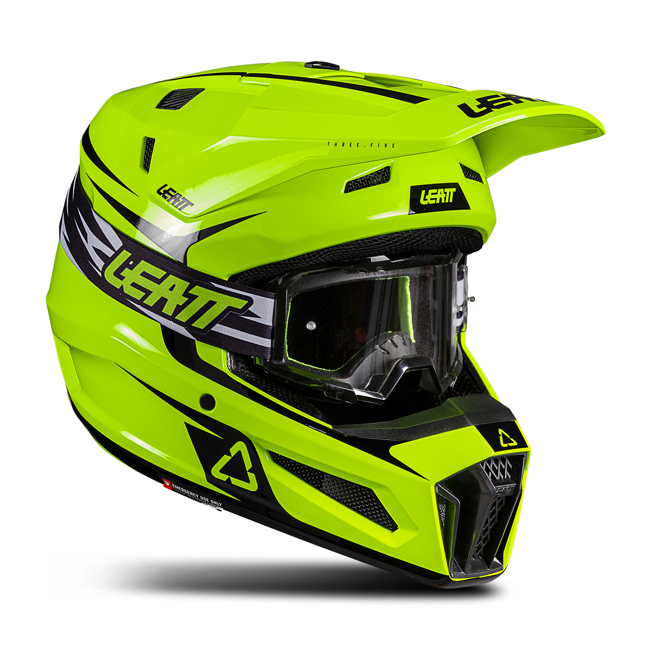 Leatt Moto 3.5 V26 MX Helmet Kit with Goggles | 24mx