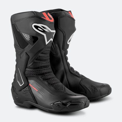 Stivali Moto Alpinestars SMX 6 V3 Nero Rosso Adesso 10 di risparmio XLMOTO