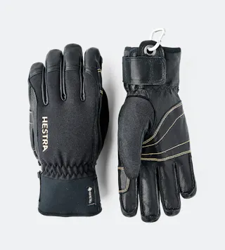 Hestra Army Leather Gore-Tex Short 5 Finger Snow Gloves