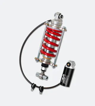 YSS Scooter Rear Mono Shock External Reservoir On Hose Gas