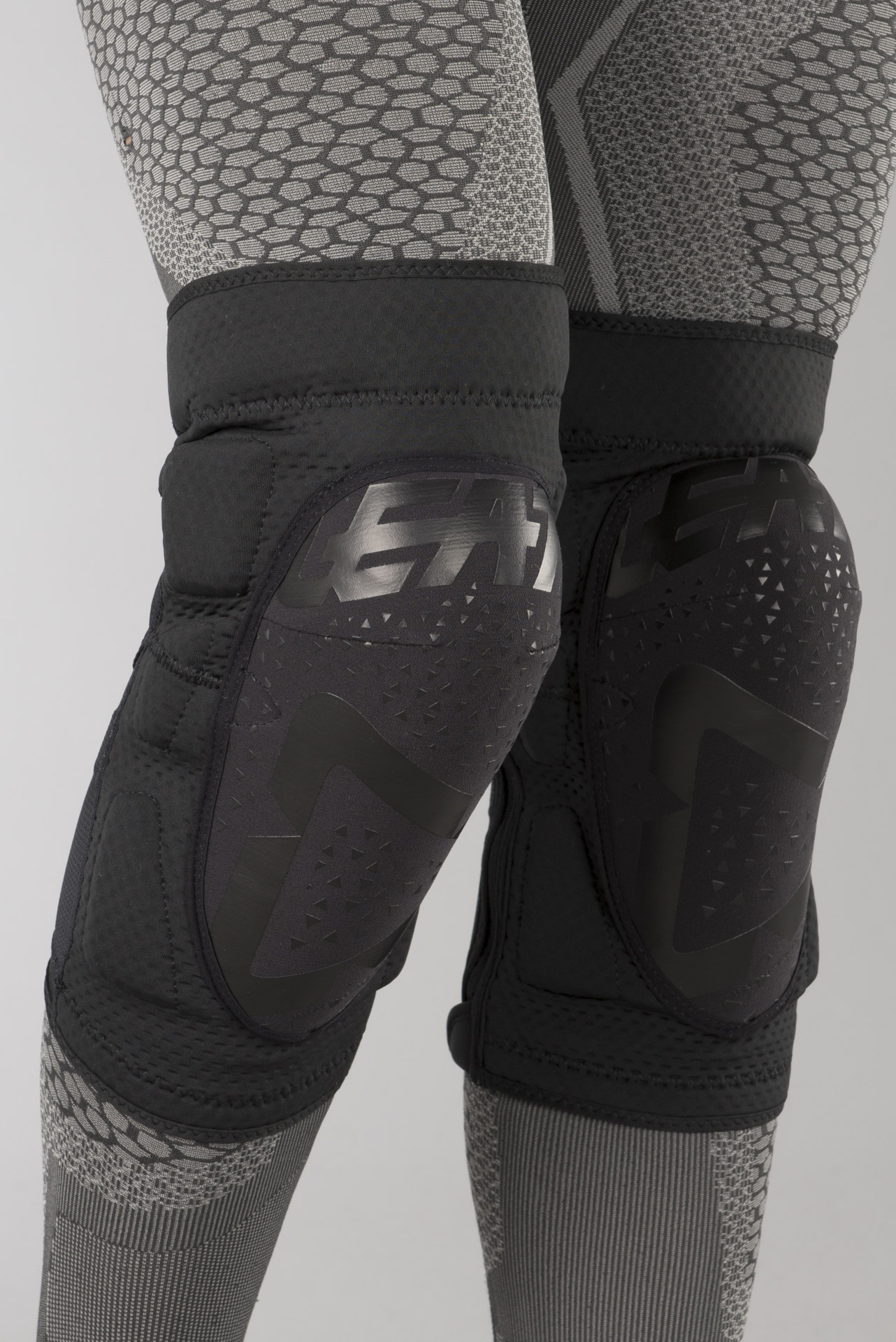 Kniebeschermer Leatt 3DF 5.0 Zip Zwart