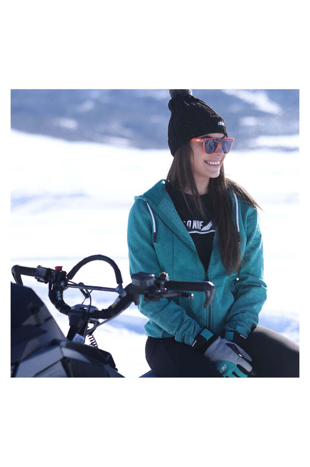 Sudadera con Capucha Mujer 509 A Frame Full Zip