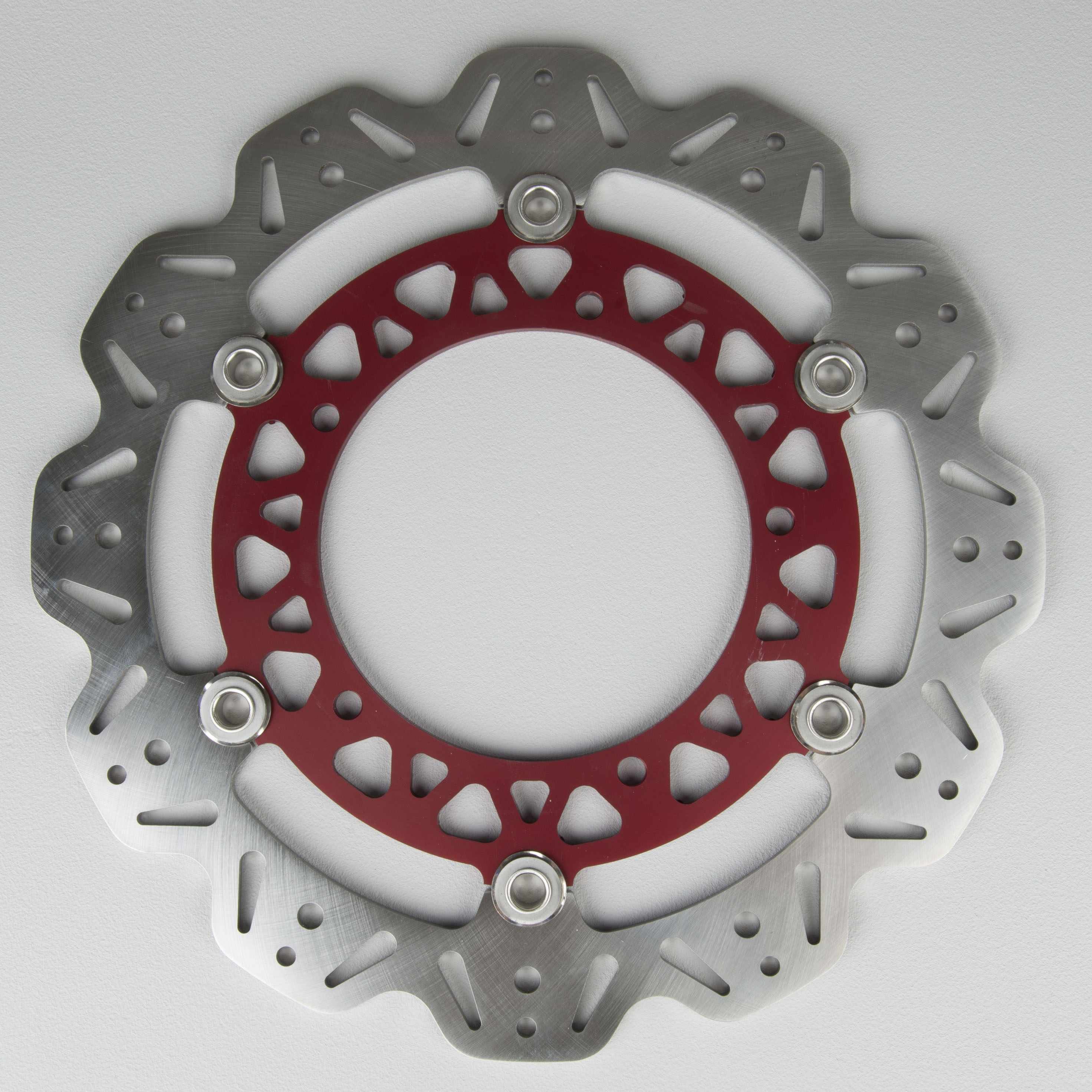 EBC Front Brake Vee Rotor - Red