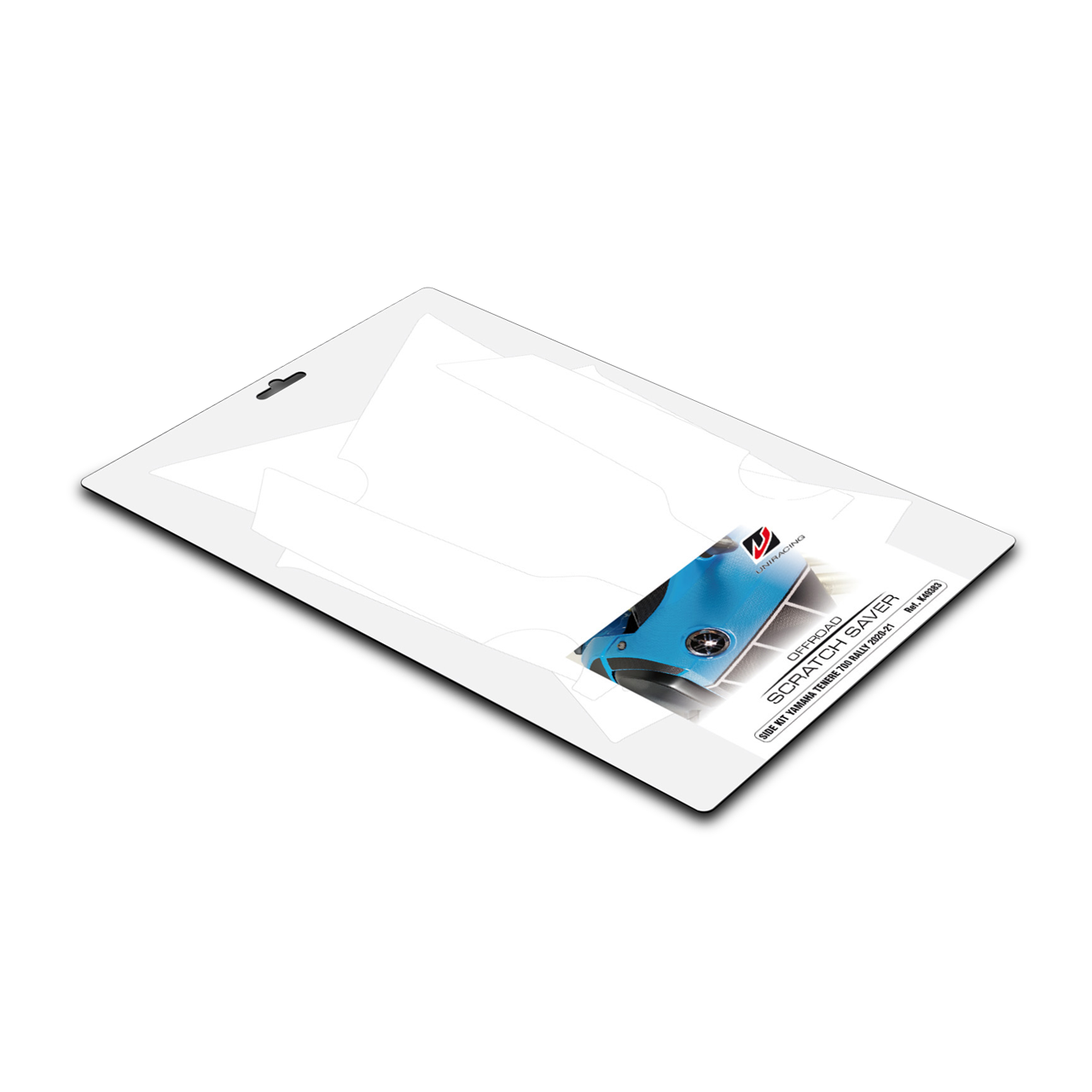 Uniracing Protection Decal Side Kit Clear-Black