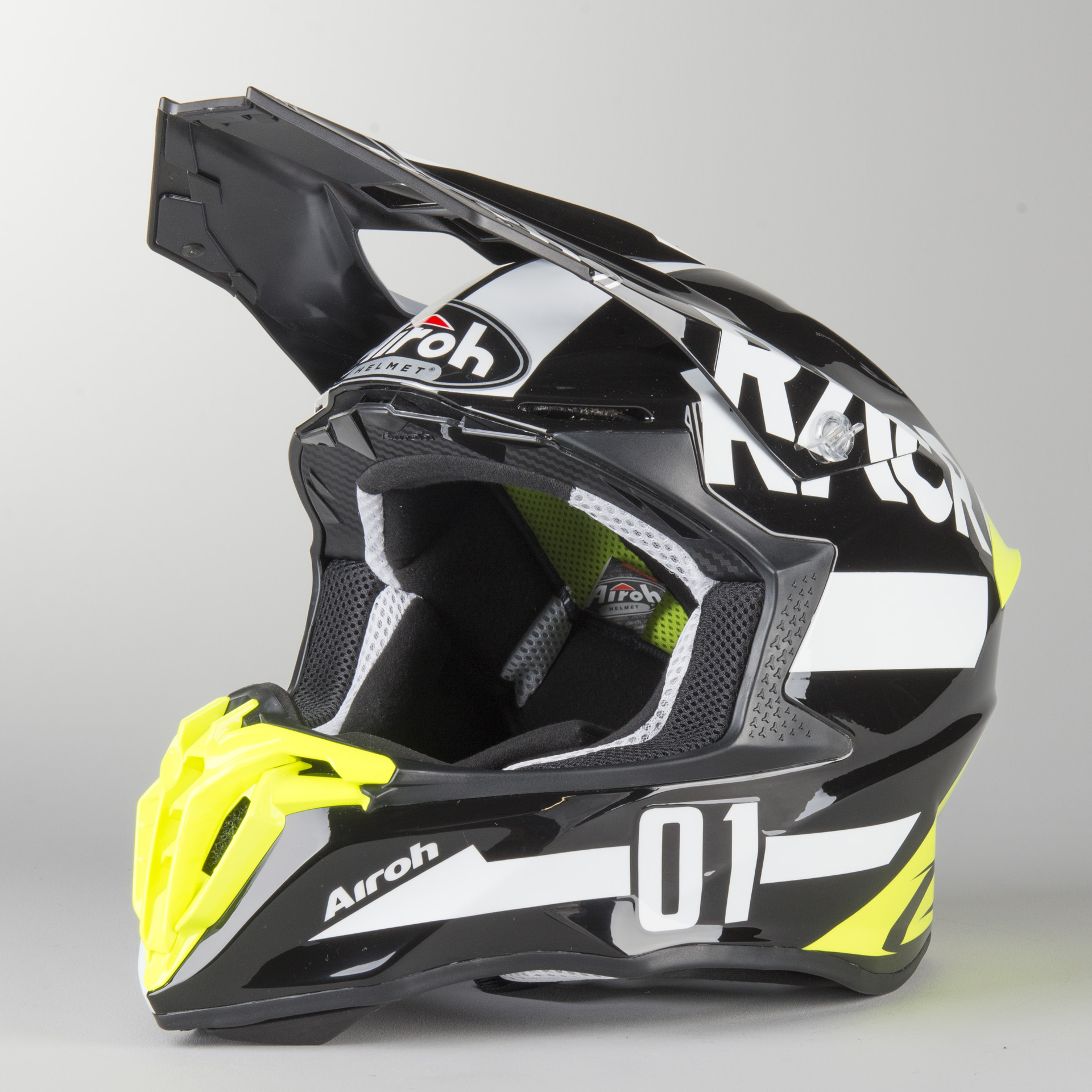 CASCO AIROH TWIST RACR NEGRO CASCO AIROH TWIST RACR NEGRO