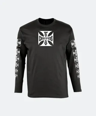 T-Shirt met Lange Mouwen West Coast Choppers OG LBC