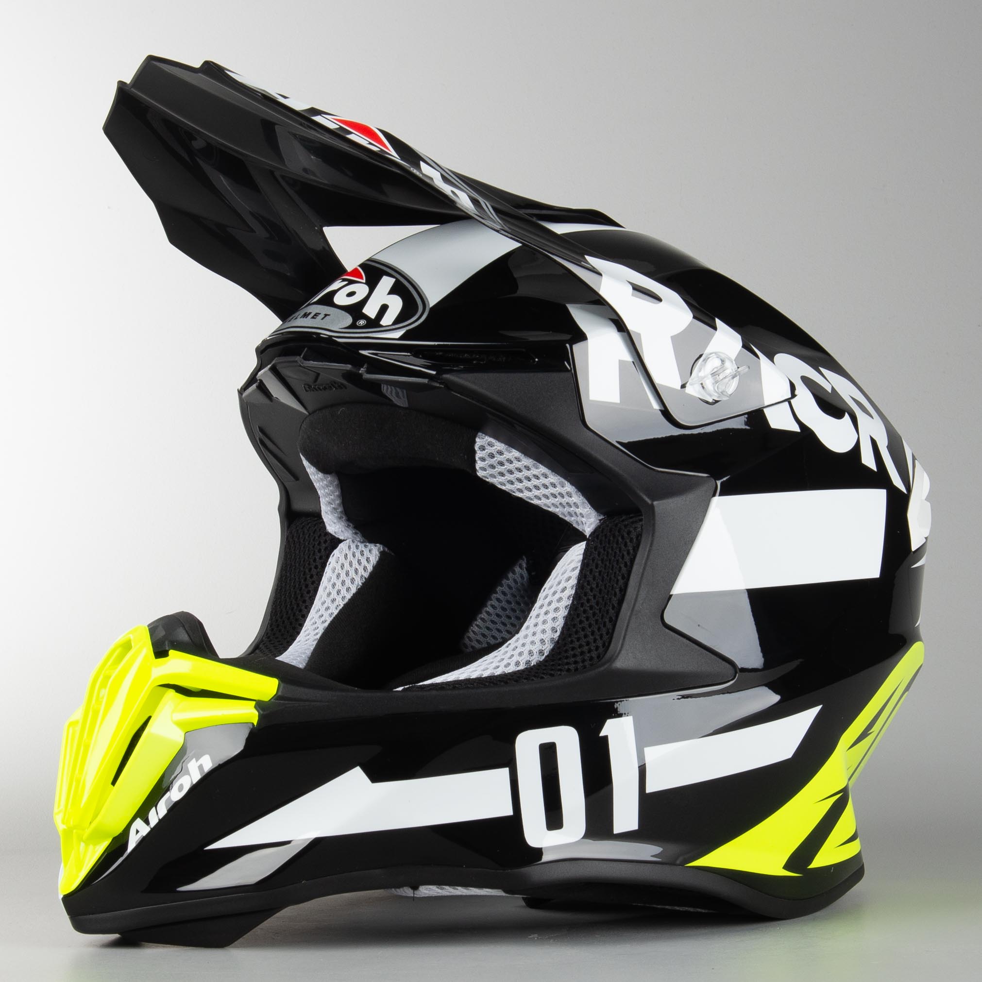 CASCO AIROH TWIST RACR NEGRO CASCO AIROH TWIST RACR NEGRO