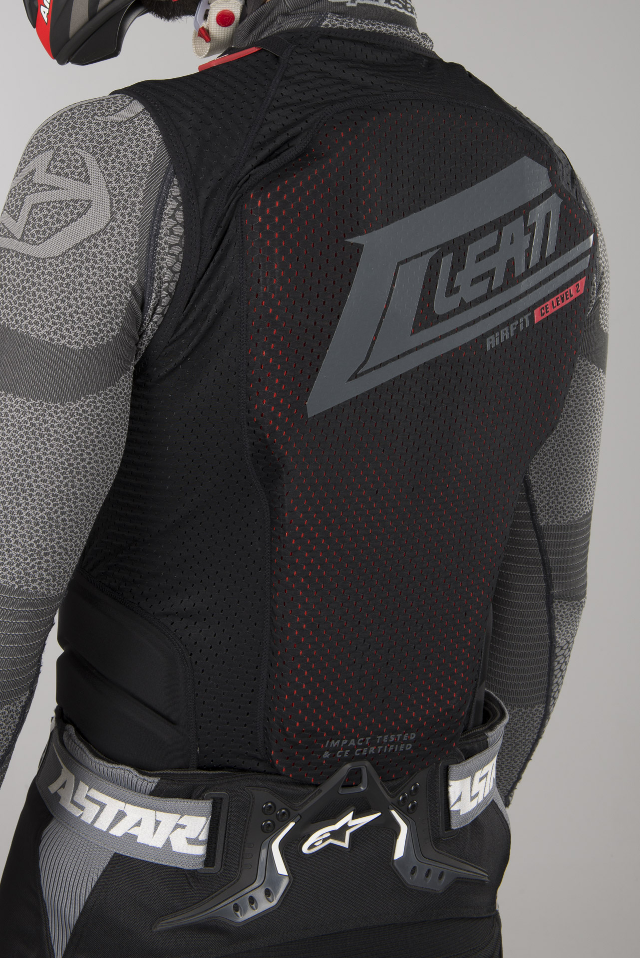 Espaldera Leatt 3DF Negra