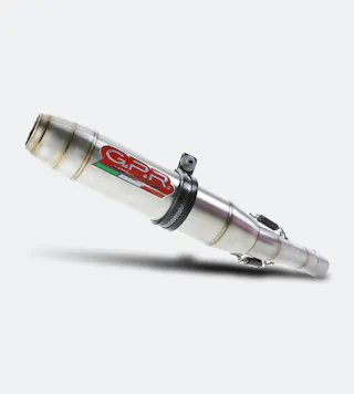 Komplet Udstødning G.P.R. Deeptone Inox Brushed Stainless Steel
