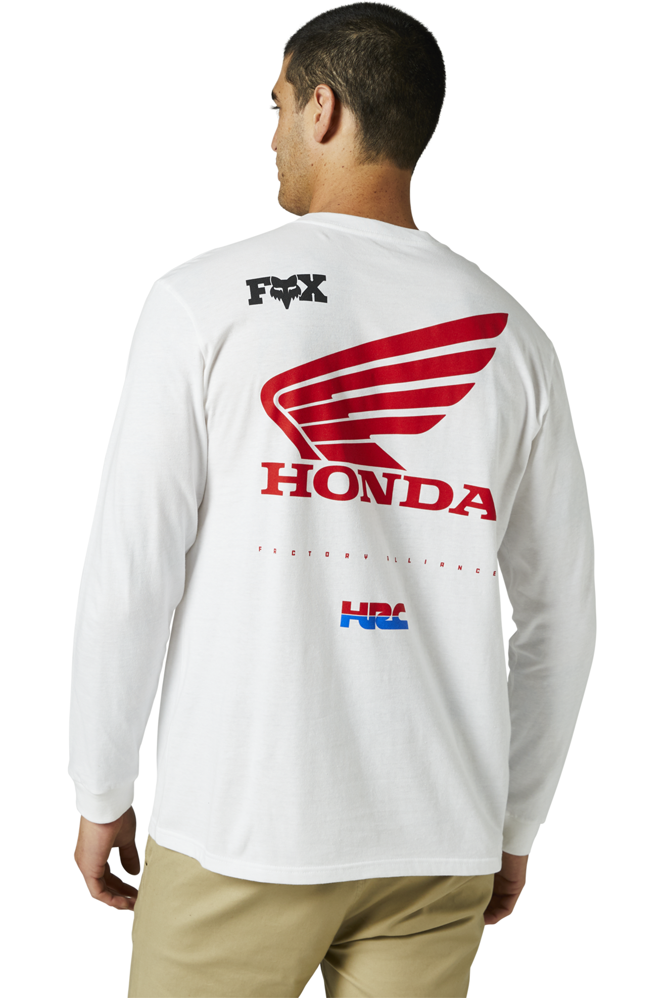 Camiseta FOX Honda Wing LS Premium