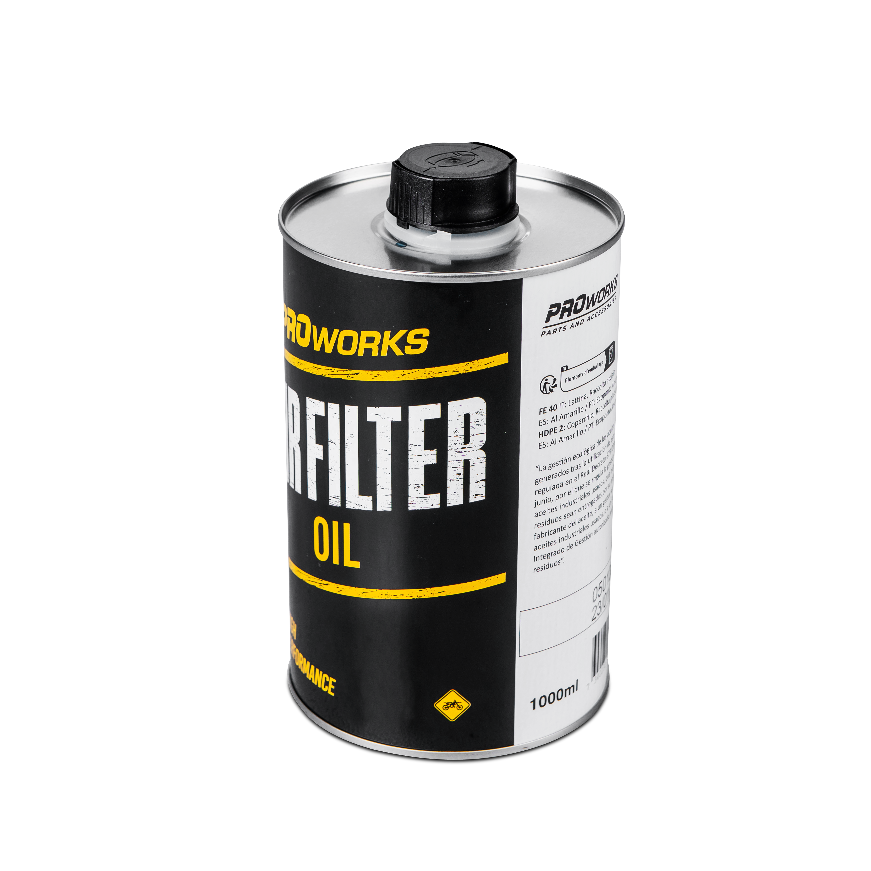 Proworks Air Filter Oil 1L