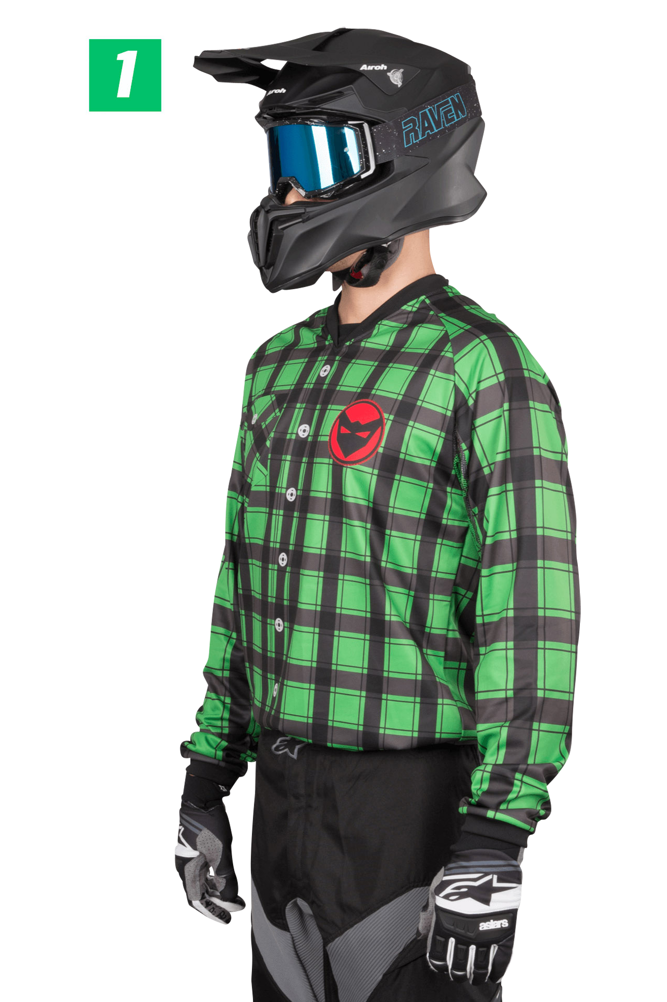 24MX Plaid MX Jersey
