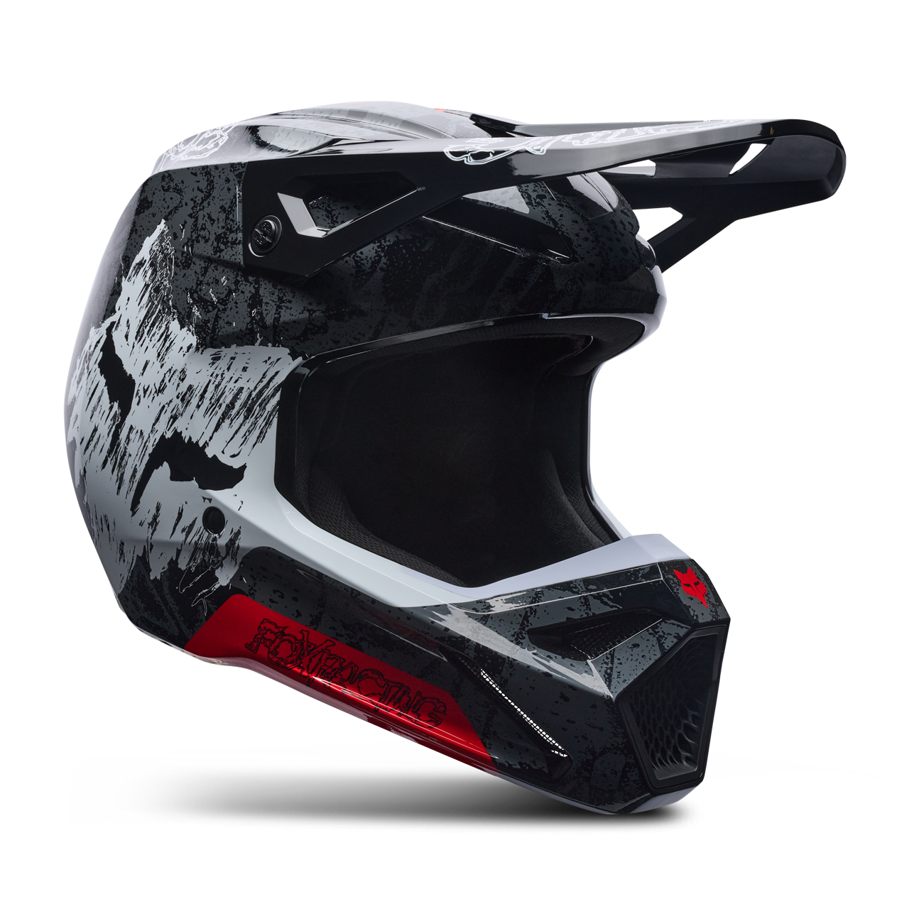 FOX V1 Abyss Youth MX Helmet