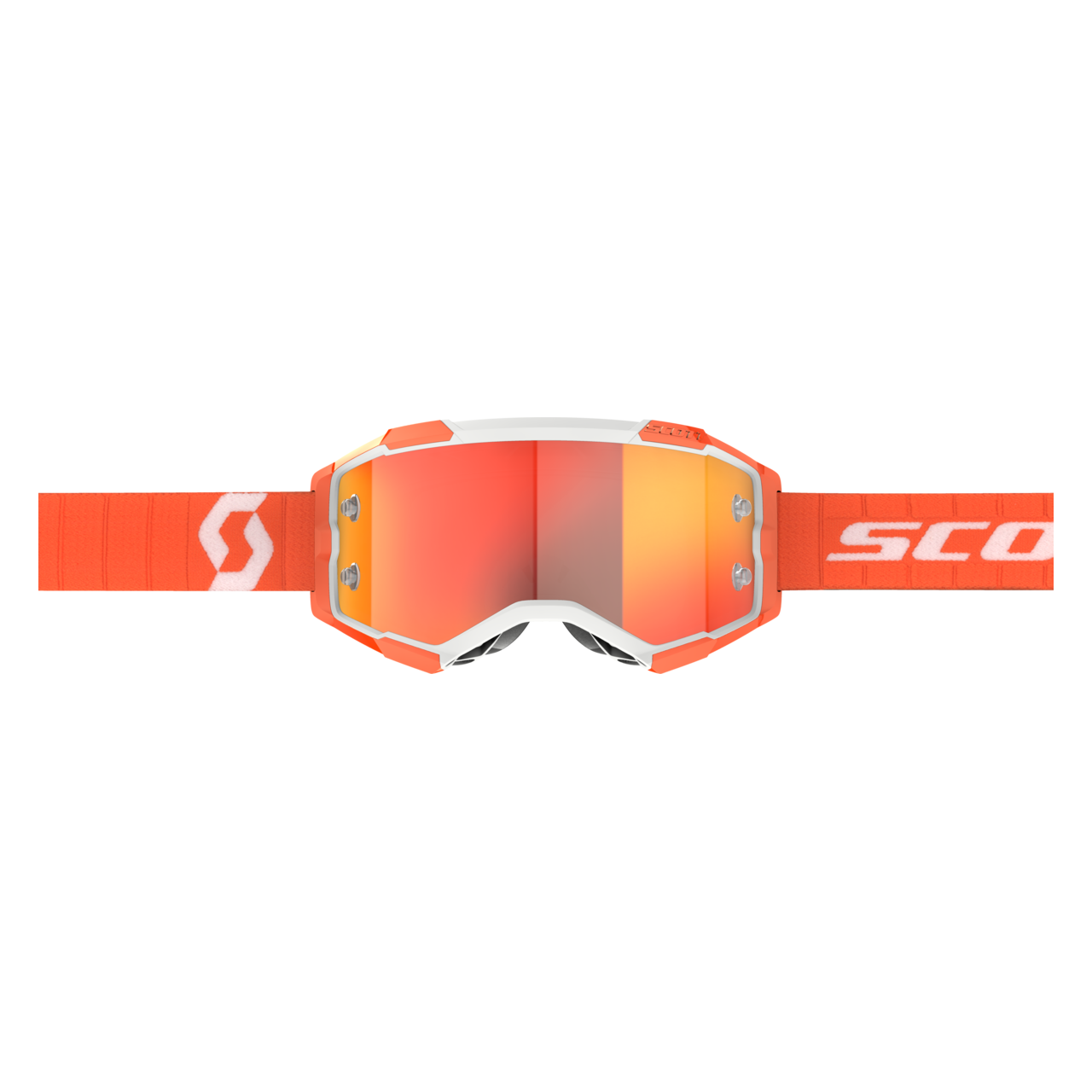 Scott Fury MX Goggles Chrome