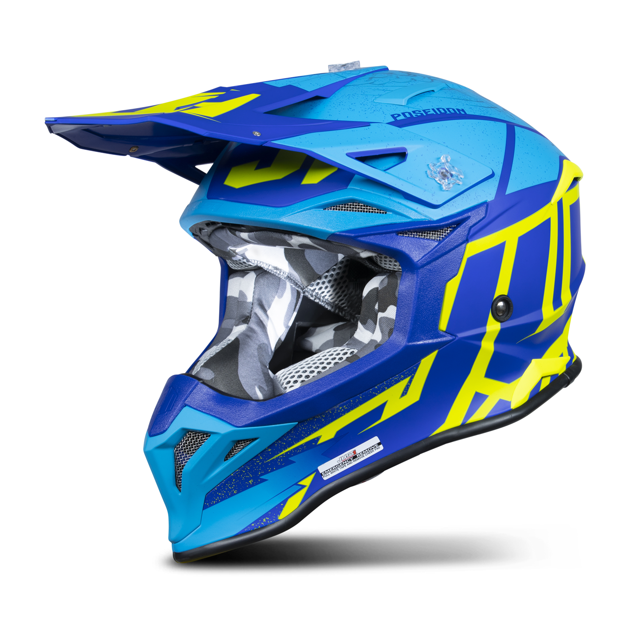 Casco de Cross Just1 J39 Poseidon