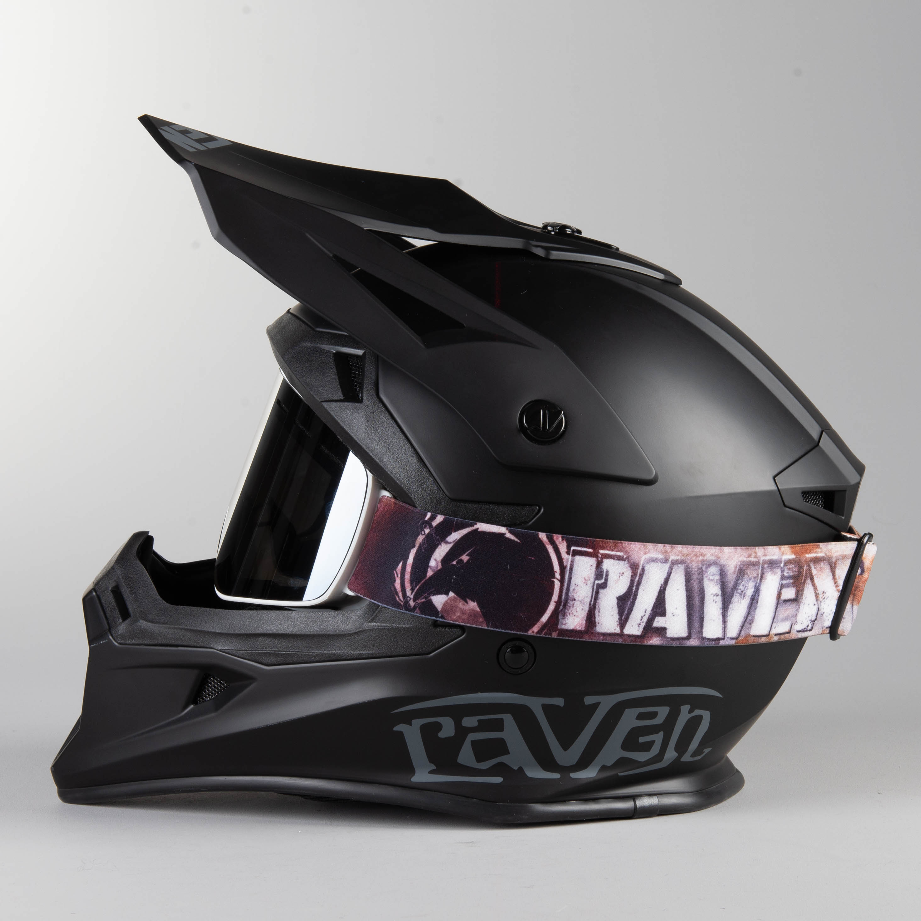 Raven Edge VentMax Magnetic Desert Storm Mirror Snowmobile Goggles