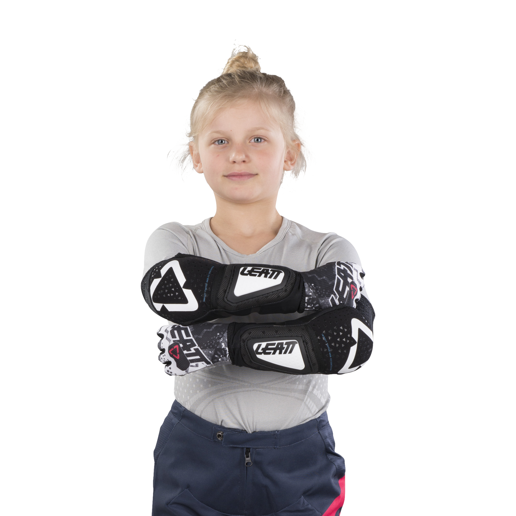 Elleboogbeschermer Leatt 3DF Hybrid 5.0 Contour Junior